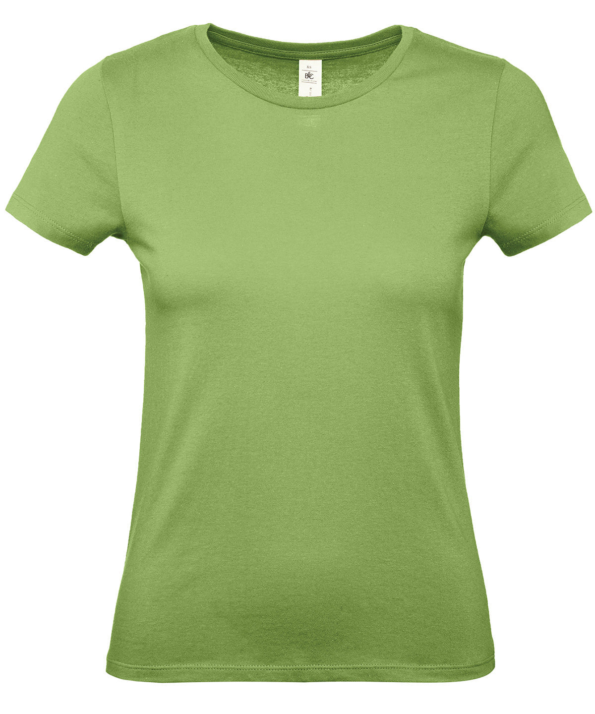 B&C Collection E150 Women's Short Sleeve T-Shirt Pistachio 100% Cotton