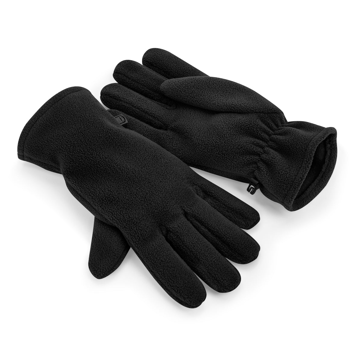 Beechfield Recycled Fleece Gloves 100% GRS Warmth Anti-Pill Elasticated