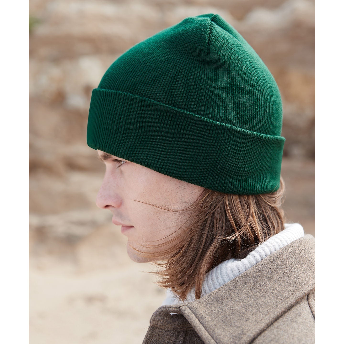 Beechfield Polylana Original Cuffed Beanie Sustainable Vegan-Friendly Knit Hat