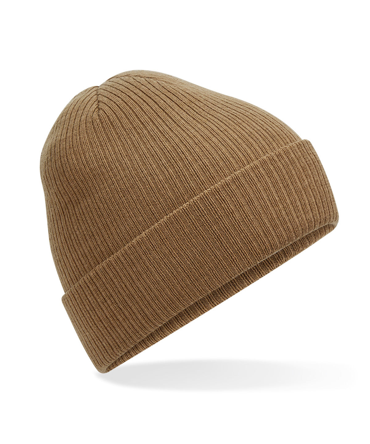 Beechfield Polylana Ribbed Beanie Eco-Friendly Soft Touch Double Layer Knit