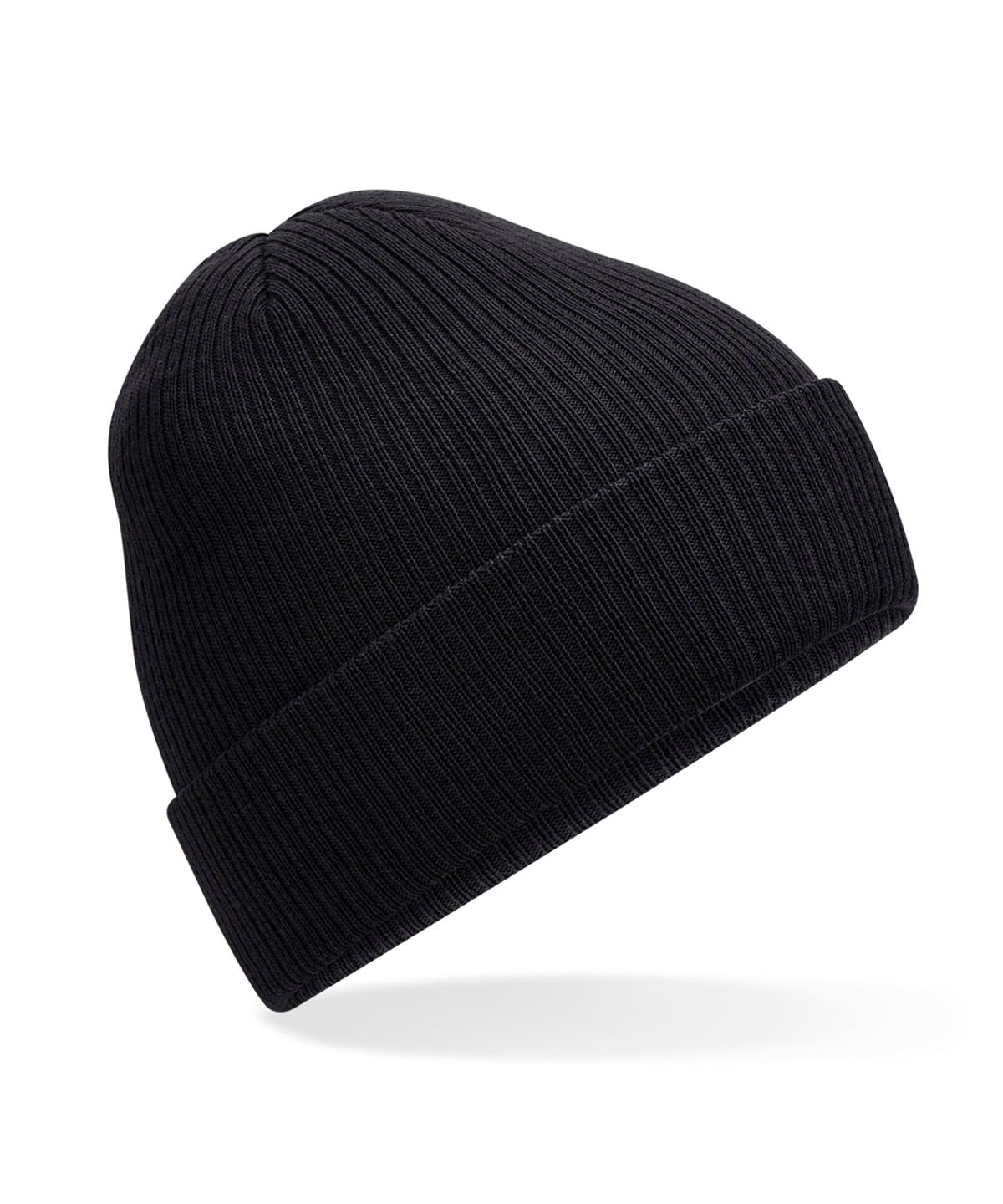 Beechfield Polylana Ribbed Beanie Eco-Friendly Soft Touch Double Layer Knit
