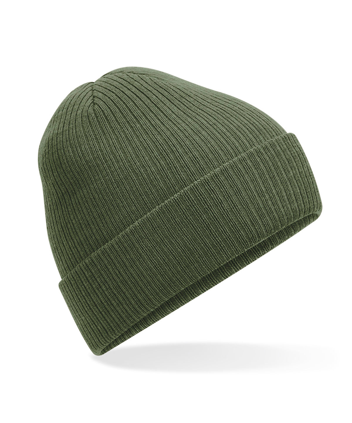 Beechfield Polylana Ribbed Beanie Eco-Friendly Soft Touch Double Layer Knit