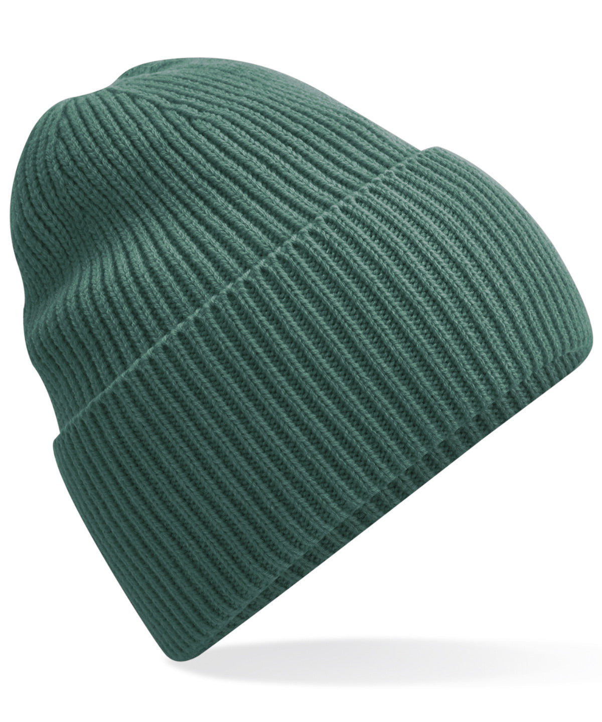 Beechfield Oversized Cuffed Beanie Soft Ribbed Knit Eco-Friendly Design