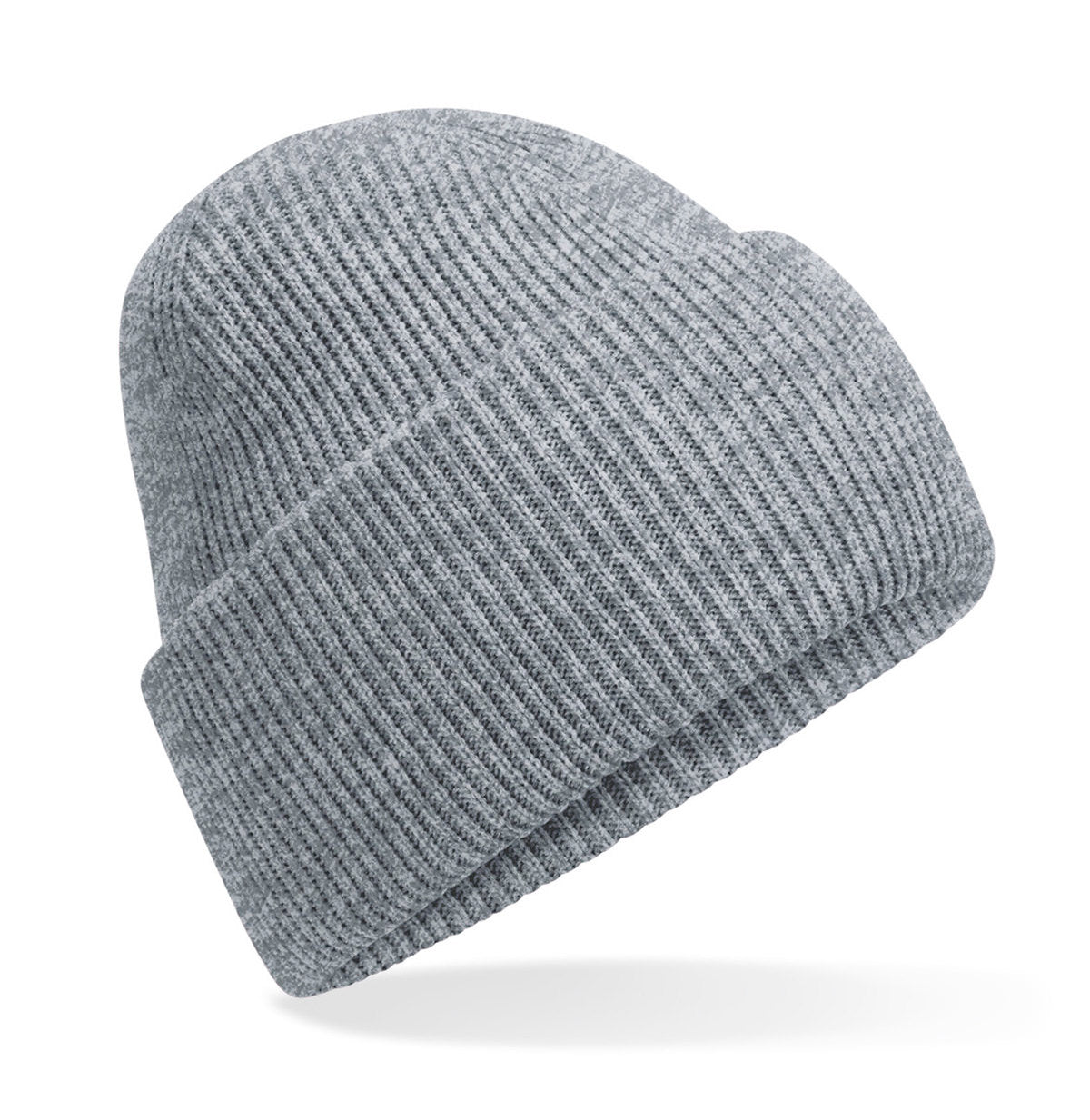 Beechfield Classic Deep-Cuffed Beanie 100% Recycled Polyester Ribbed Knit