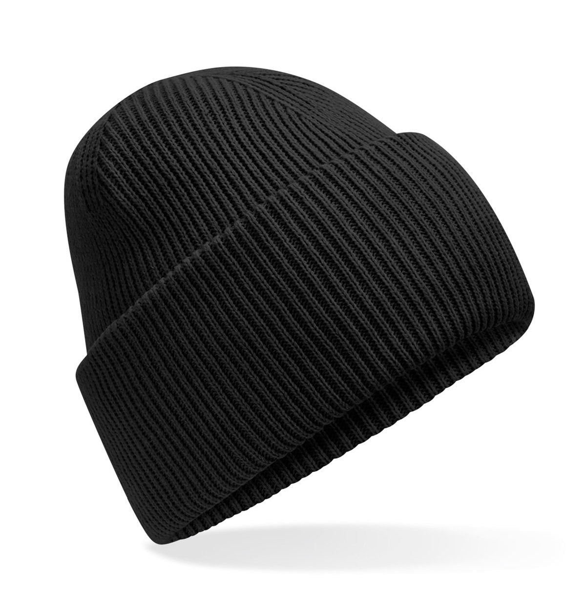 Beechfield Classic Deep-Cuffed Beanie 100% Recycled Polyester Ribbed Knit