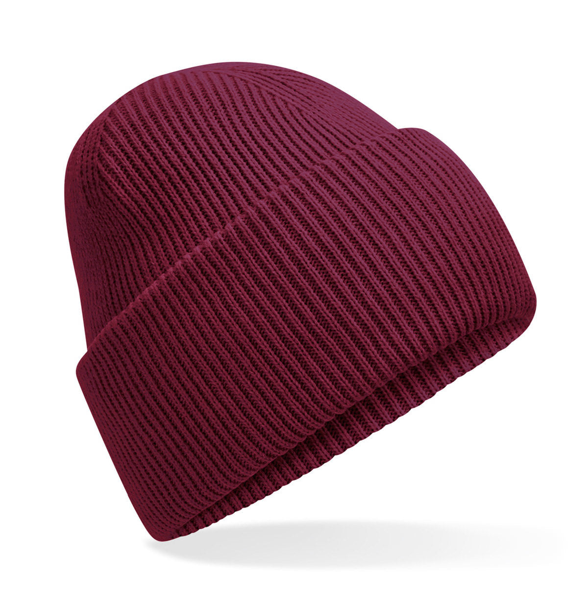 Beechfield Classic Deep-Cuffed Beanie 100% Recycled Polyester Ribbed Knit