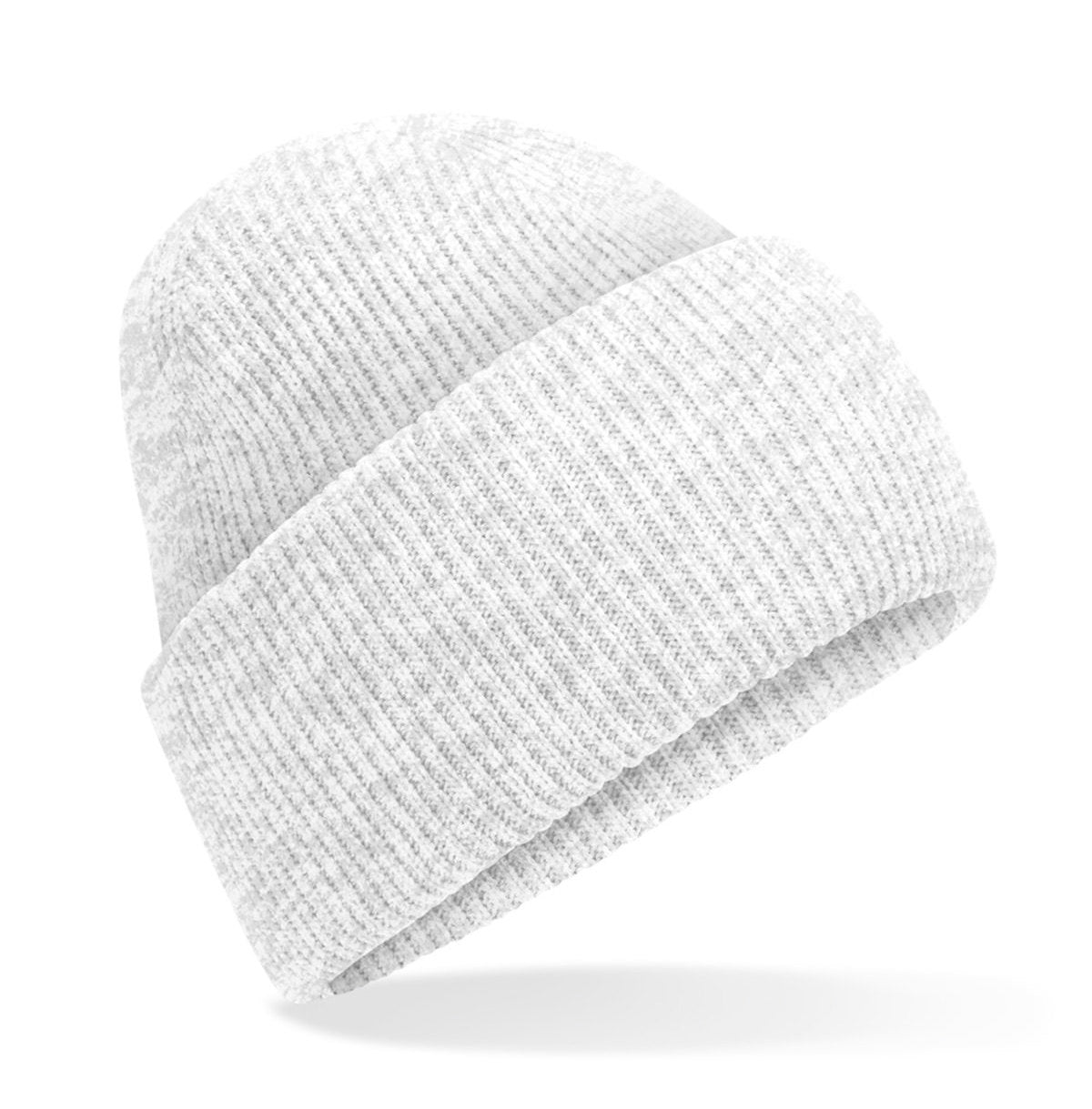 Beechfield Classic Deep-Cuffed Beanie 100% Recycled Polyester Ribbed Knit