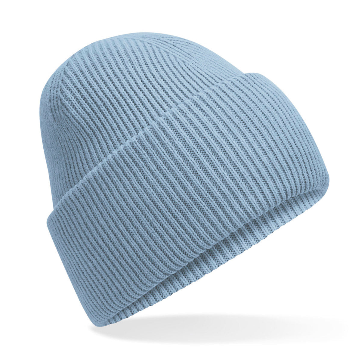 Beechfield Classic Deep-Cuffed Beanie 100% Recycled Polyester Ribbed Knit