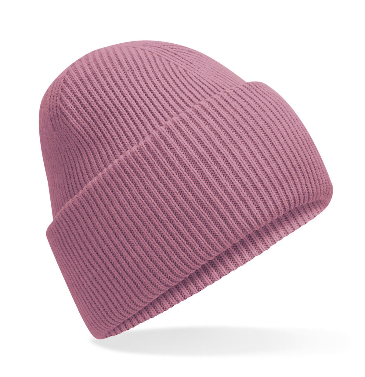 Beechfield Classic Deep-Cuffed Beanie 100% Recycled Polyester Ribbed Knit