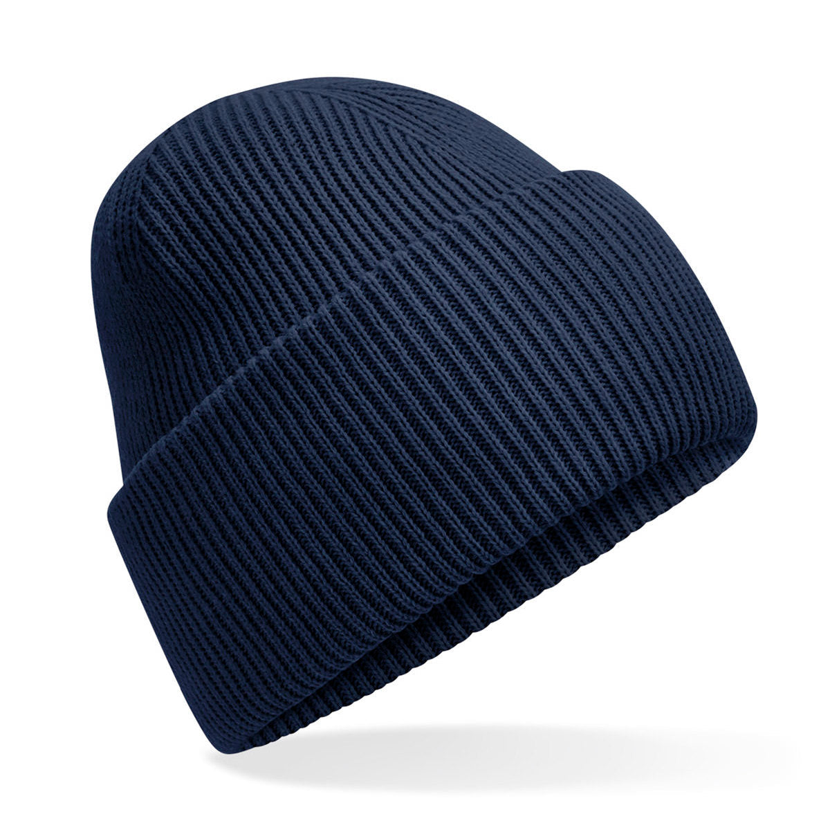 Beechfield Classic Deep-Cuffed Beanie 100% Recycled Polyester Ribbed Knit