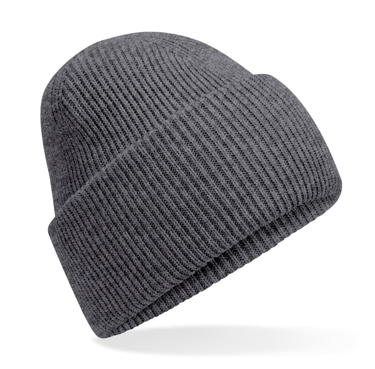 Beechfield Classic Deep-Cuffed Beanie 100% Recycled Polyester Ribbed Knit