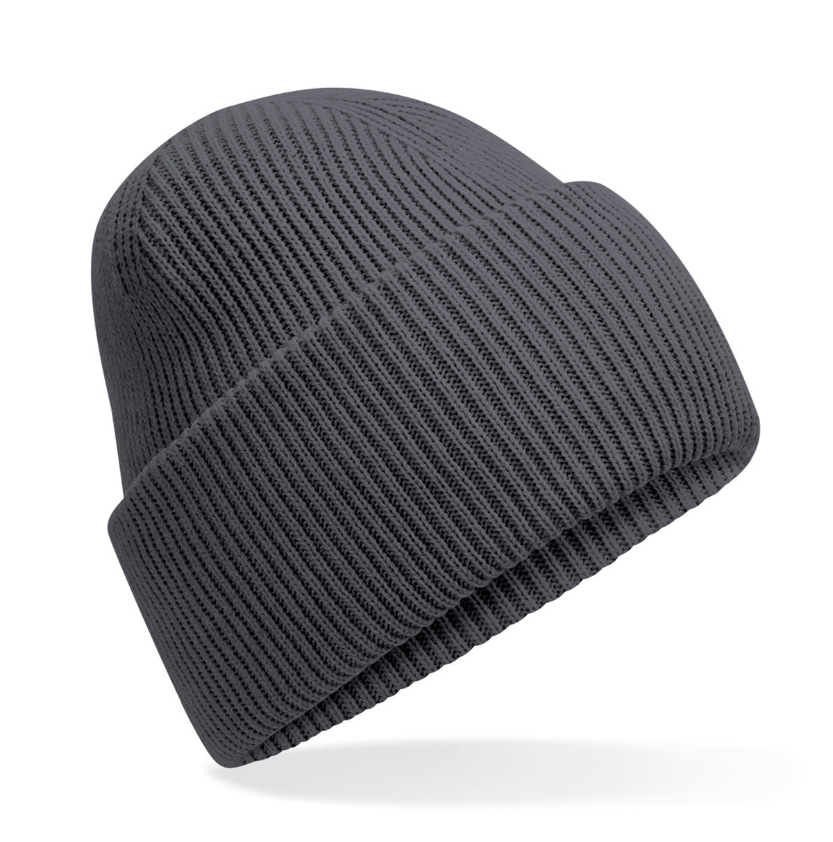 Beechfield Classic Deep-Cuffed Beanie 100% Recycled Polyester Ribbed Knit