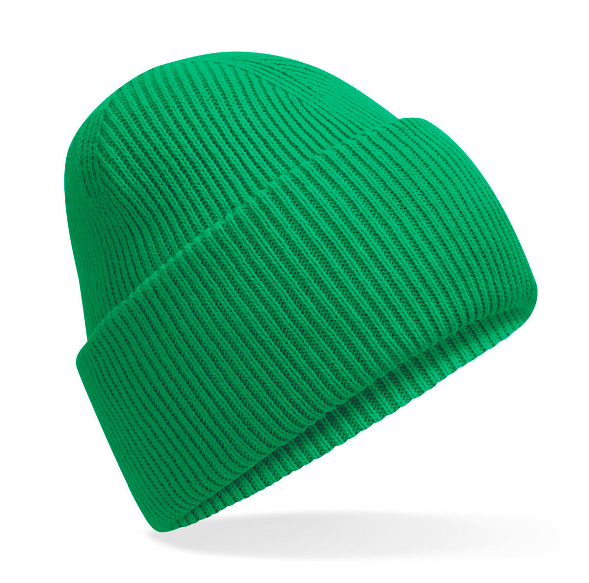 Beechfield Classic Deep-Cuffed Beanie 100% Recycled Polyester Ribbed Knit