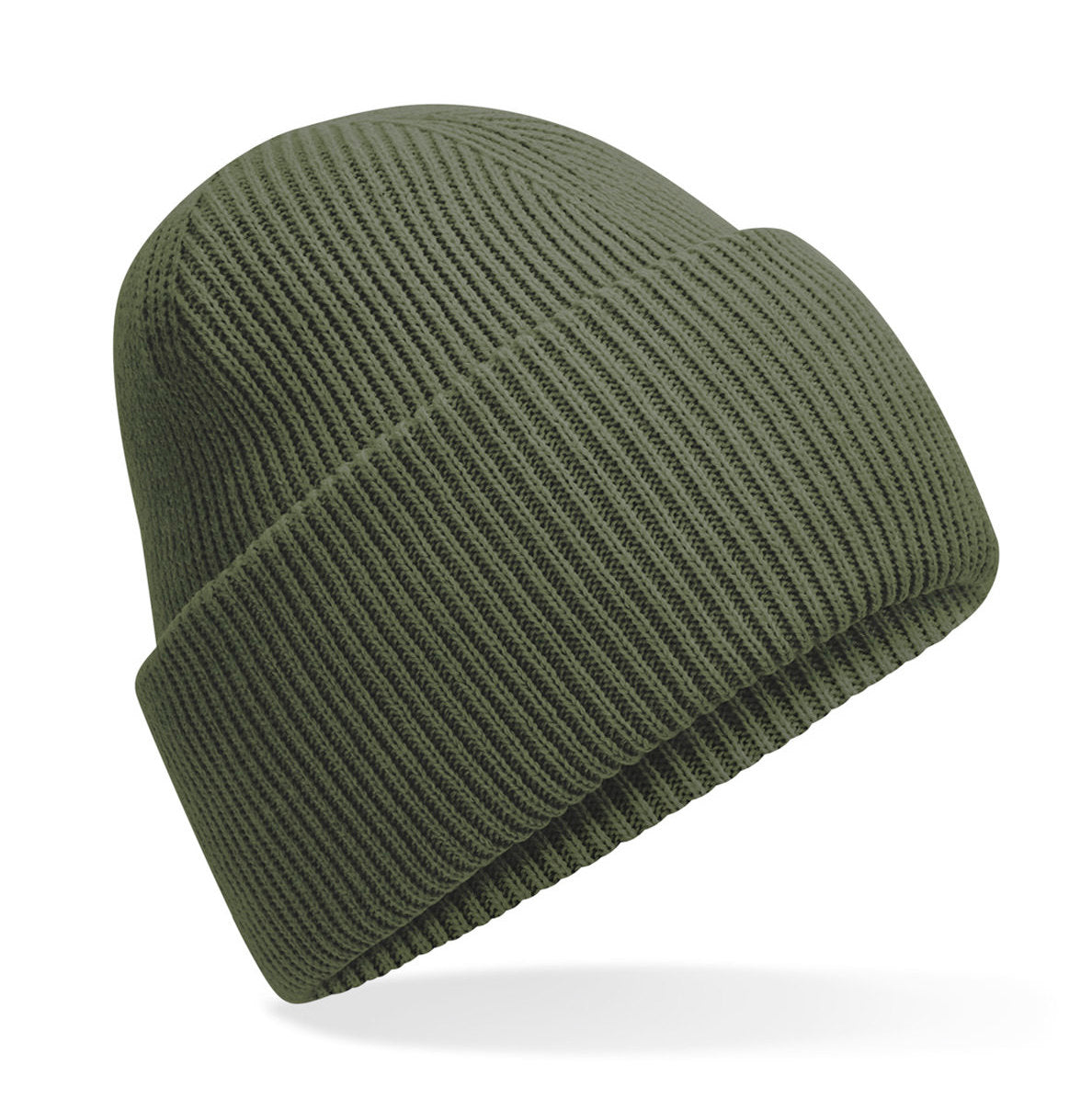 Beechfield Classic Deep-Cuffed Beanie 100% Recycled Polyester Ribbed Knit