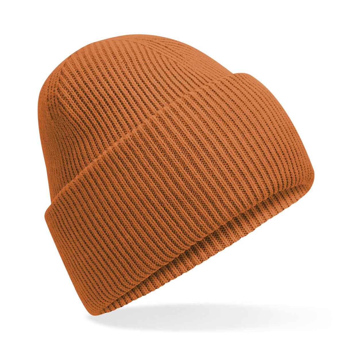 Beechfield Classic Deep-Cuffed Beanie 100% Recycled Polyester Ribbed Knit