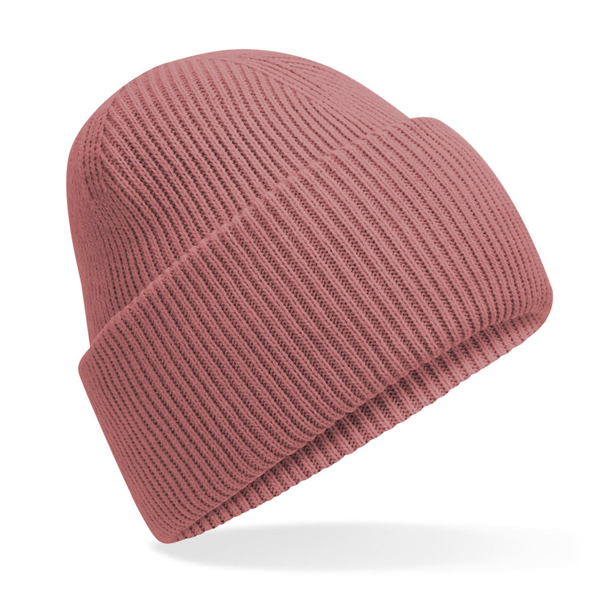 Beechfield Classic Deep-Cuffed Beanie 100% Recycled Polyester Ribbed Knit