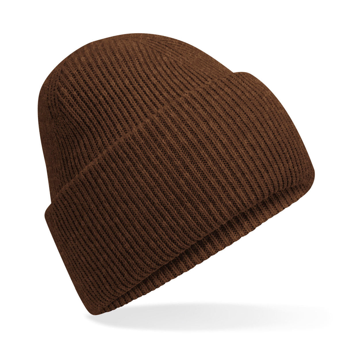 Beechfield Classic Deep-Cuffed Beanie 100% Recycled Polyester Ribbed Knit