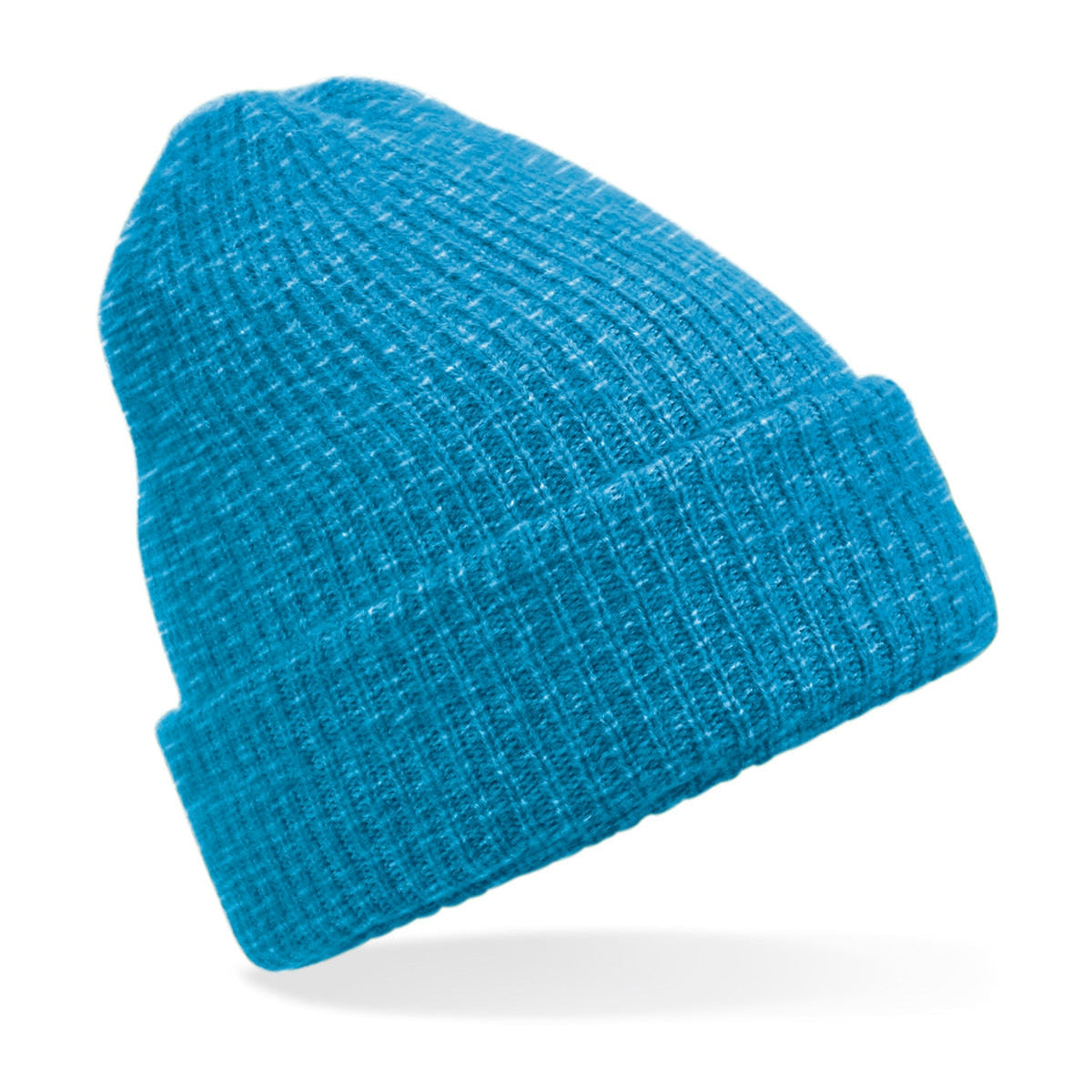 Beechfield Colour Pop Beanie Soft-Touch Chunky Knit Recycled Polyester