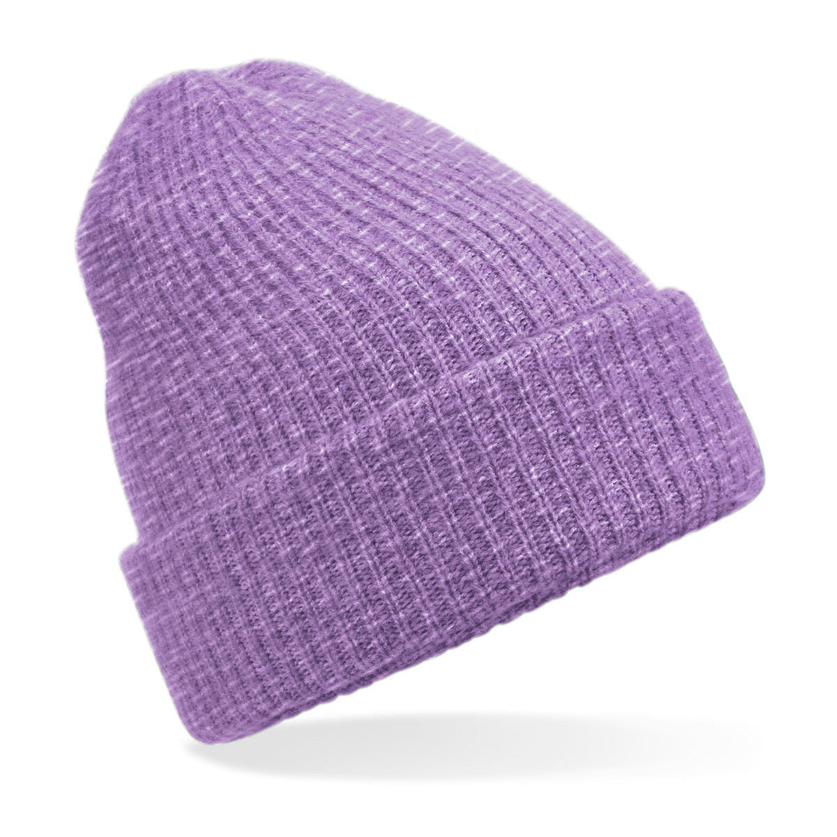 Beechfield Colour Pop Beanie Soft-Touch Chunky Knit Recycled Polyester