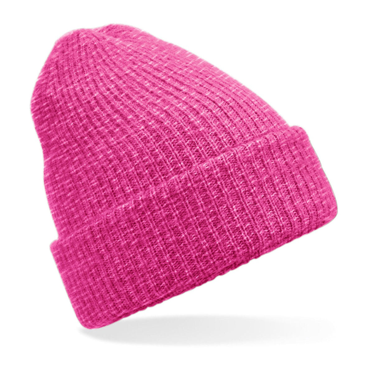 Beechfield Colour Pop Beanie Soft-Touch Chunky Knit Recycled Polyester
