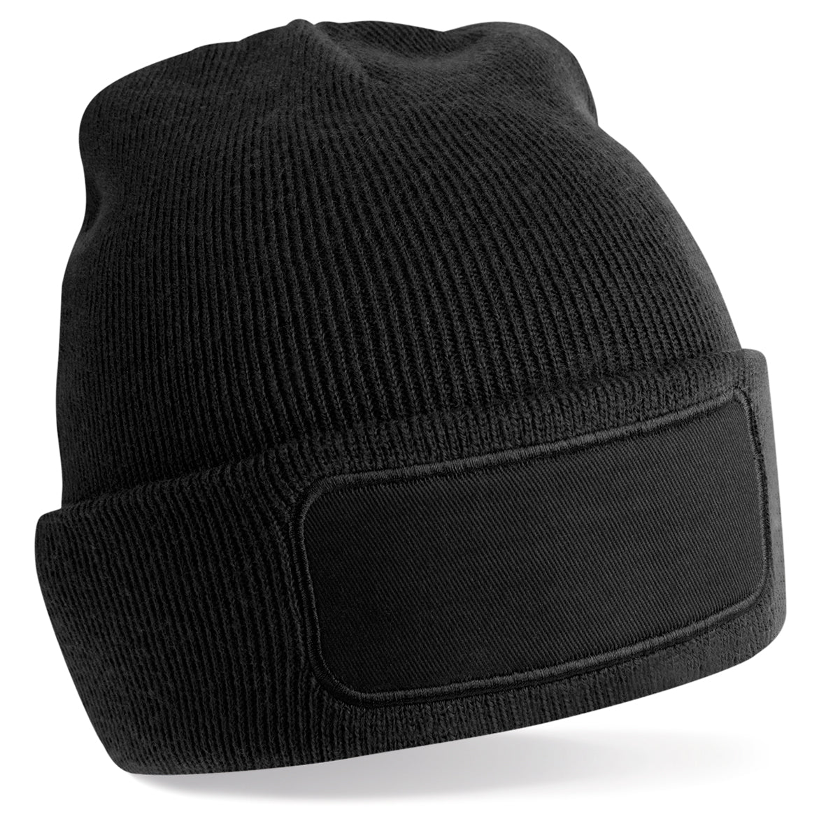 Beechfield Recycled Beanie B445R 100% rPET Double Layer Knit with Patch