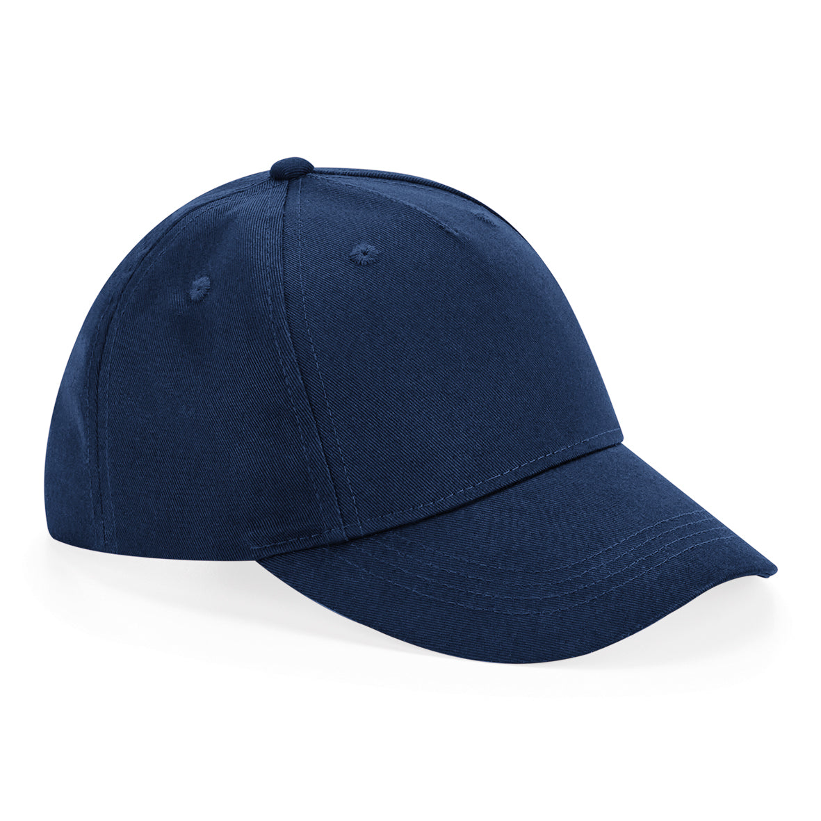 Beechfield Junior Organic Cotton 5-Panel Cap Adjustable Snapback Kids Hat