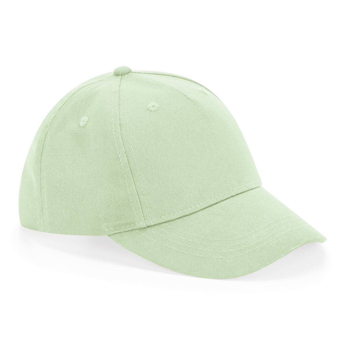 Beechfield Junior Organic Cotton 5-Panel Cap Adjustable Snapback Kids Hat