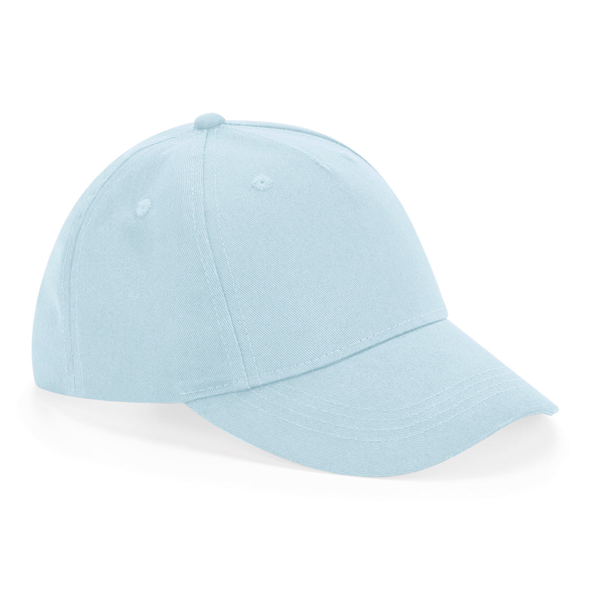 Beechfield Junior Organic Cotton 5-Panel Cap Adjustable Snapback Kids Hat