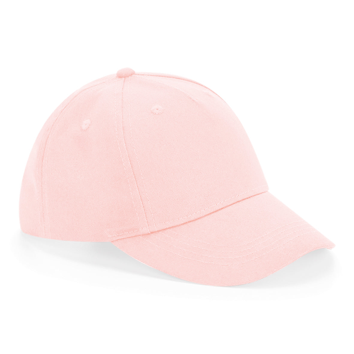 Beechfield Junior Organic Cotton 5-Panel Cap Adjustable Snapback Kids Hat