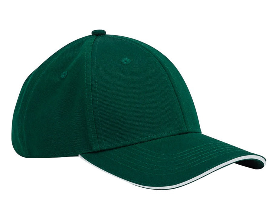 Beechfield Earthaware Classic Organic Cotton 6-Panel Cap with Sandwich Peak