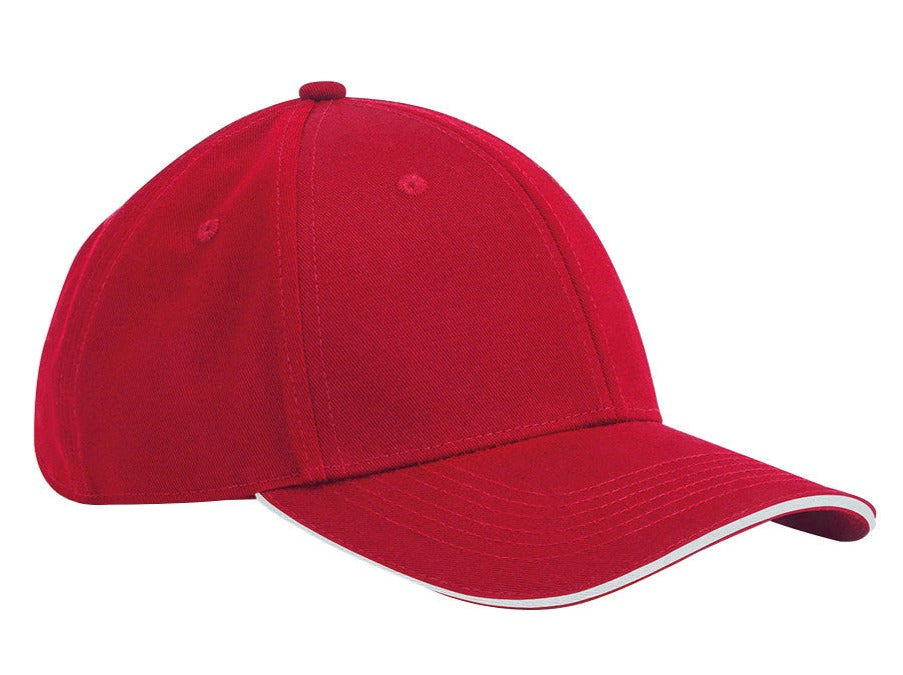 Beechfield Earthaware Classic Organic Cotton 6-Panel Cap with Sandwich Peak