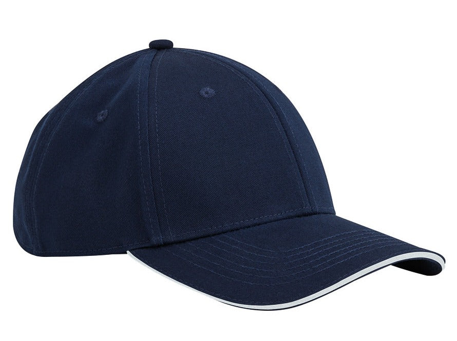 Beechfield Earthaware Classic Organic Cotton 6-Panel Cap with Sandwich Peak