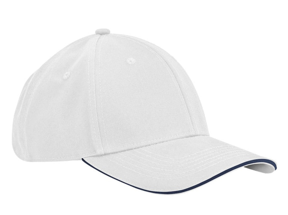 Beechfield Earthaware Classic Organic Cotton 6-Panel Cap with Sandwich Peak