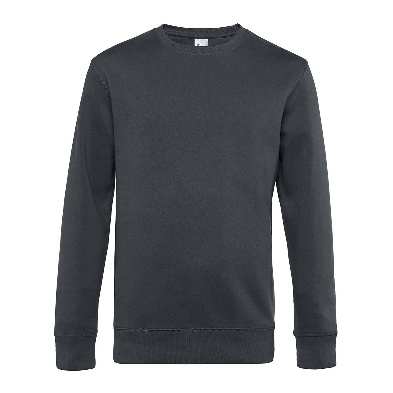 B&C Collection King Crew Neck Sweatshirt 100% Cotton Soft Comfortable Fit