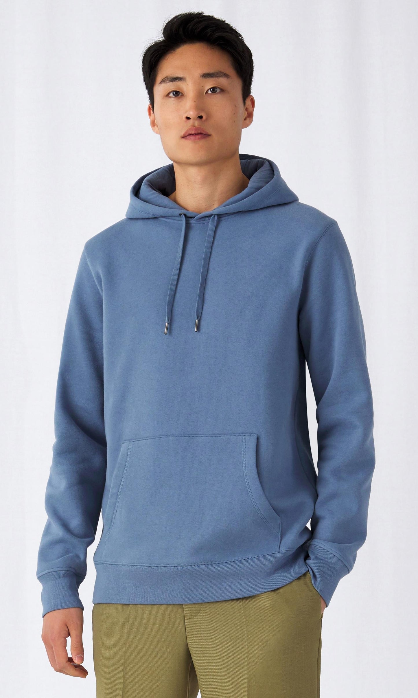 B&C Collection King Hooded Sweatshirt Soft Cotton Blend Stylish Fit Sizes S-3XL