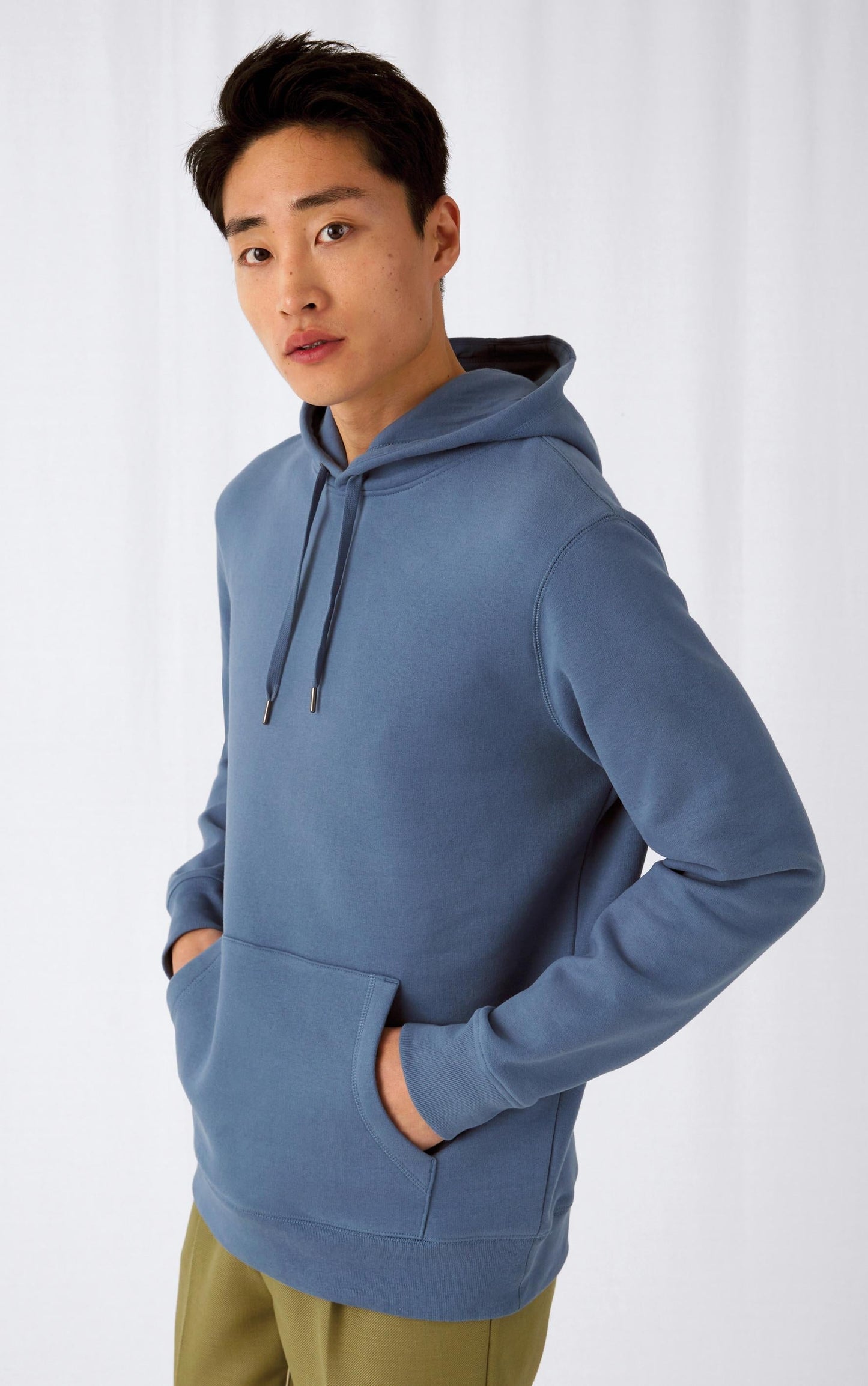 B&C Collection King Hooded Sweatshirt Soft Cotton Blend Stylish Fit Sizes S-3XL