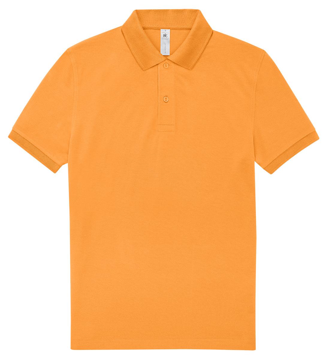 B&C My Polo 210 Tahiti Coral Classic Modern Polo High-Quality Fabric