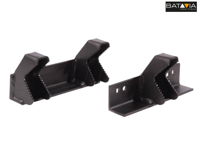 Batavia CROC LOCK Pipe Holding Jaws Durable Steel for Angle Grinder Use Pair