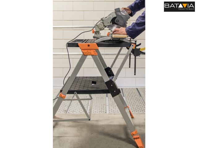 Batavia Transformer Multifunctional Workbench Step Ladder 150kg Capacity
