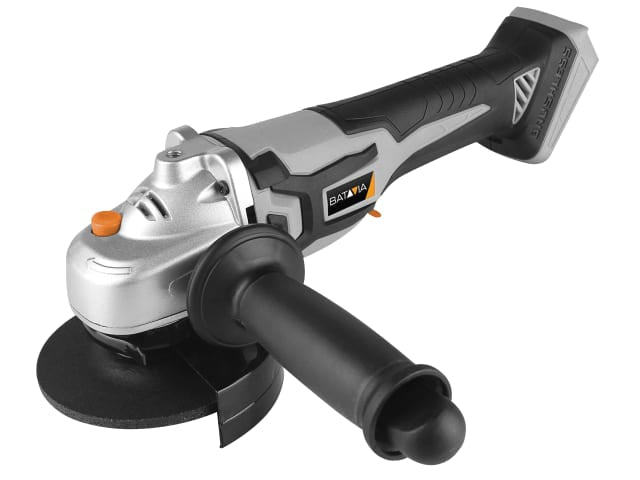 Batavia MAXXPACK 18V Brushless Angle Grinder Bare Unit 115mm Disc Ergonomic