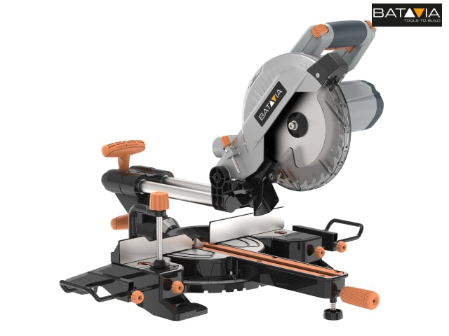Batavia MAXXPACK 18V Cordless Sliding Mitre Saw 216mm Bare Unit with Laser