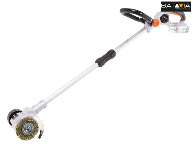 Batavia MAXXPACK Cordless Weed Clearer 18V Adjustable Brush Telescopic Handle