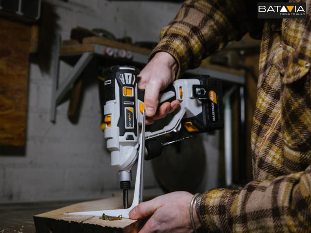 Batavia MAXXPACK Twin Drill 18V Bare Unit Ergonomic Screwdriver & Drill