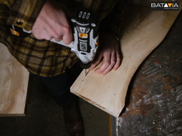 Batavia MAXXPACK Twin Drill 18V Bare Unit Ergonomic Screwdriver & Drill