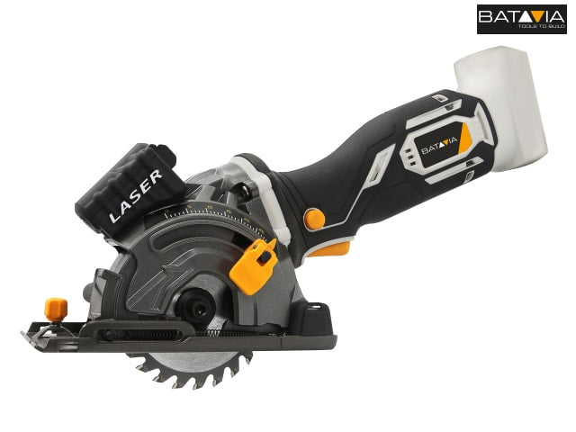 Batavia Mini Saw 89mm 18V Compact Plunge Saw Bare Unit for Wood Plastic Metal