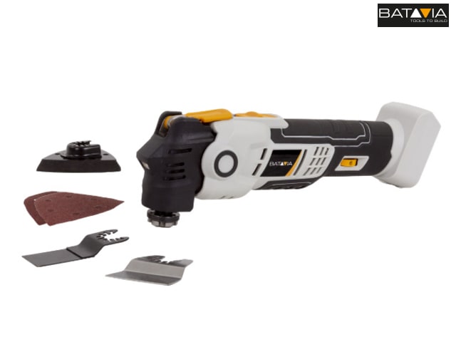 Batavia Anti-vibration Multi-tool 18V Bare Unit with Dust Extraction Adapter