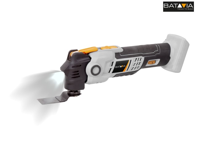Batavia Anti-vibration Multi-tool 18V Bare Unit with Dust Extraction Adapter