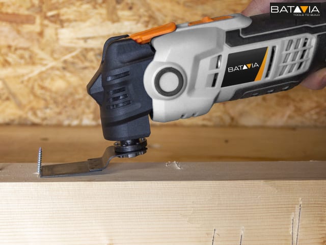 Batavia Anti-vibration Multi-tool 18V Bare Unit with Dust Extraction Adapter