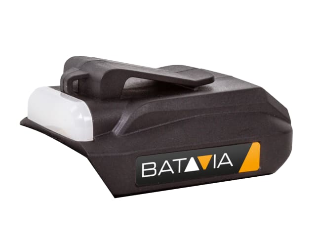 Batavia 18V Battery USB Charging Adapter Power Bank with Flashlight Function