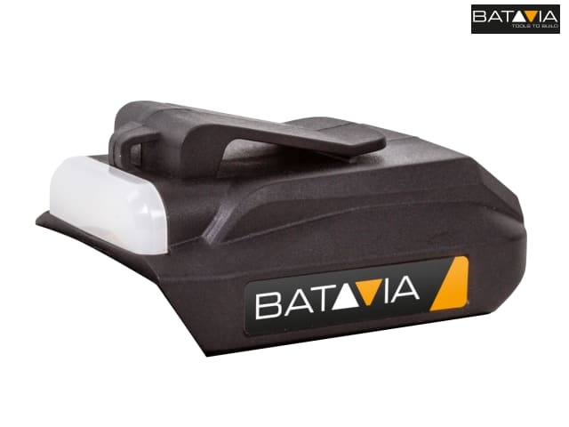 Batavia 18V Battery USB Charging Adapter Power Bank with Flashlight Function